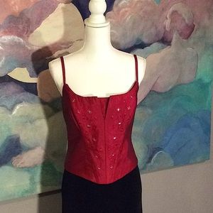 Beautiful Embroidered Dress Camisole Sz. Sm